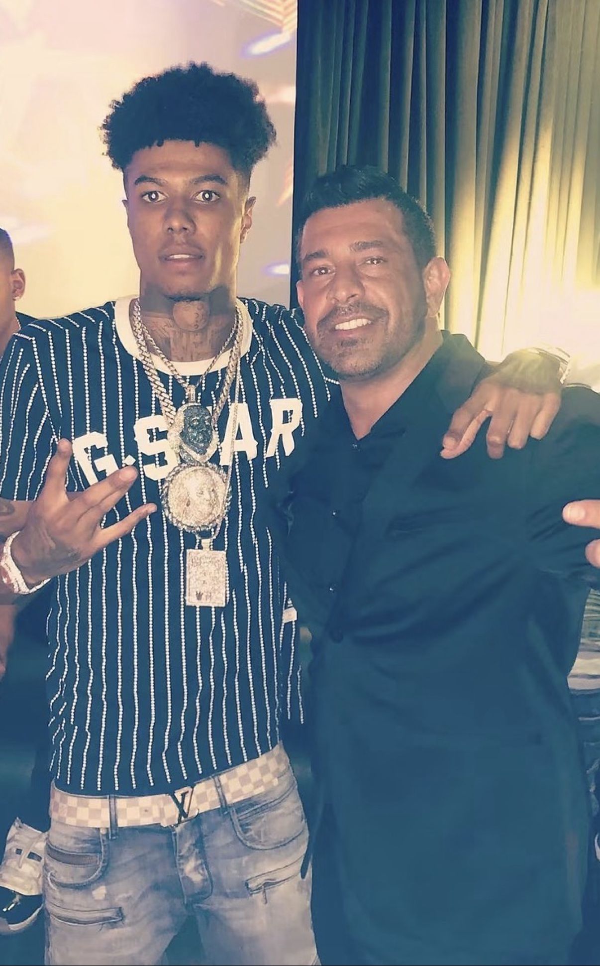 Richie Hosein with Blueface