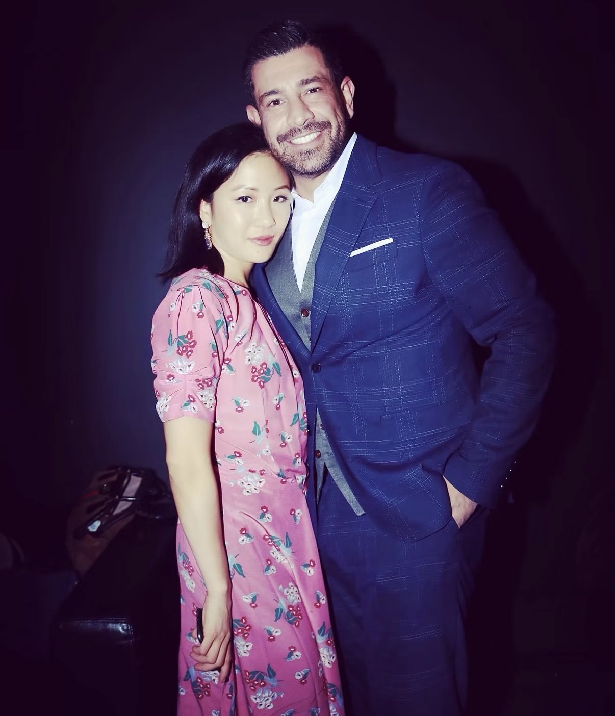 Richie Hosein with Constance Wu