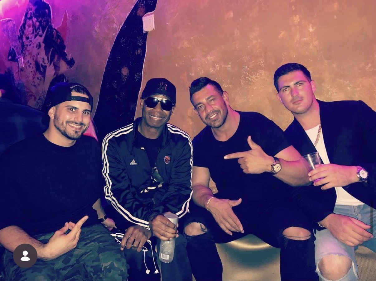Richie Hosein with Doug E. Fresh