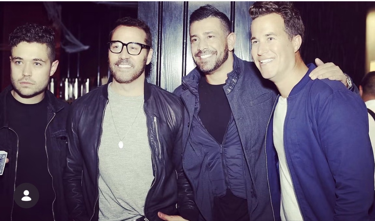 Richie Hosein with Jeremy Piven